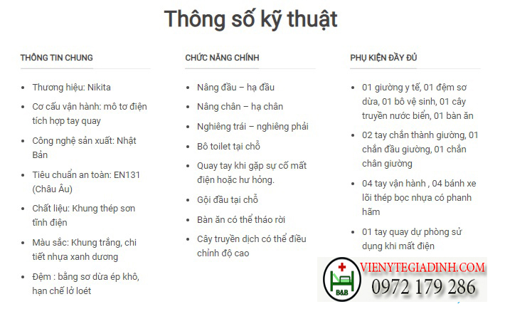 gIƯỜNG BỆNH DCN16